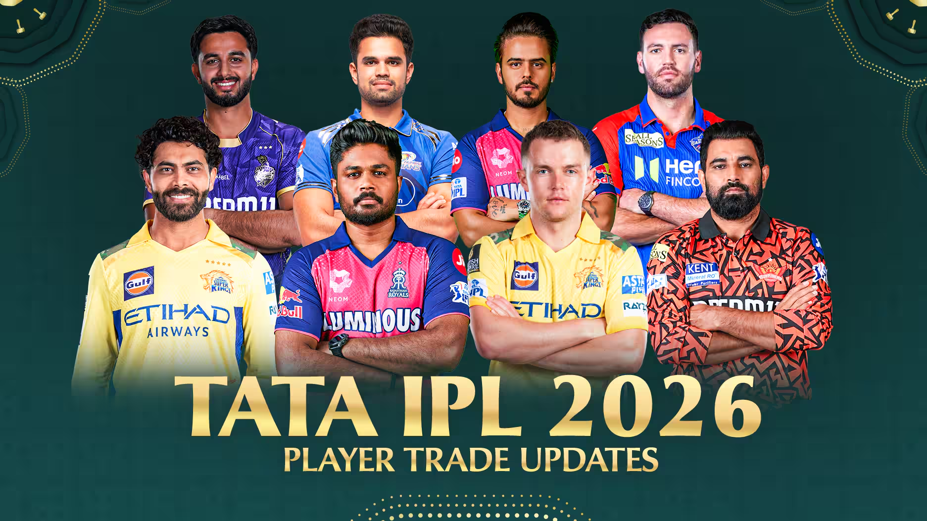 IPL 2026 all teams and captains - Sixrun